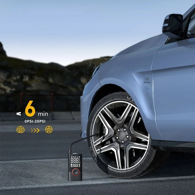 Electric Tire Inflator: Rapid Wireless Inflation for Vehicles