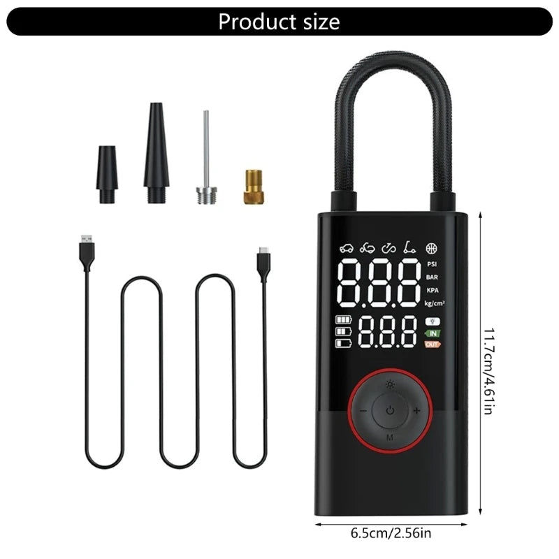 Electric Tire Inflator: Rapid Wireless Inflation for Vehicles