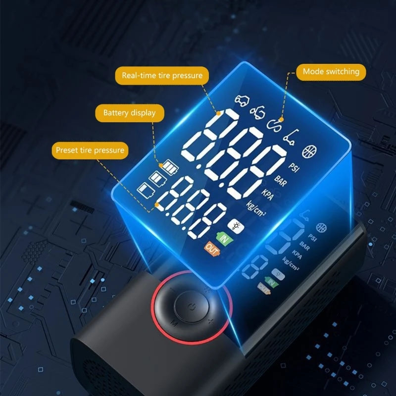 Electric Tire Inflator: Rapid Wireless Inflation for Vehicles